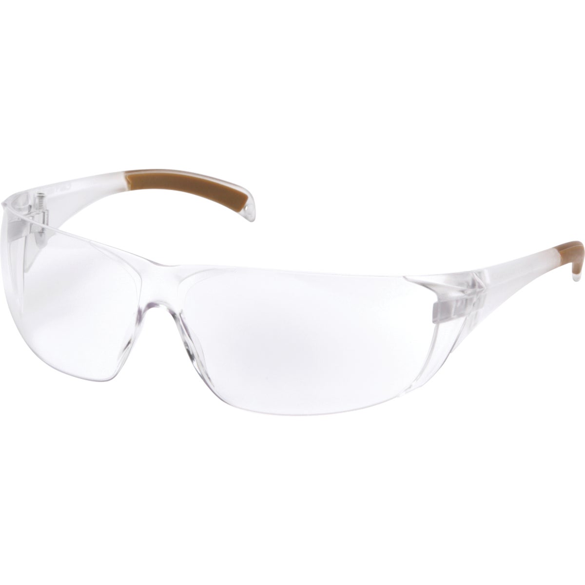 Carhartt Billings Clear Temple Safety Glasses with Clear Lenses