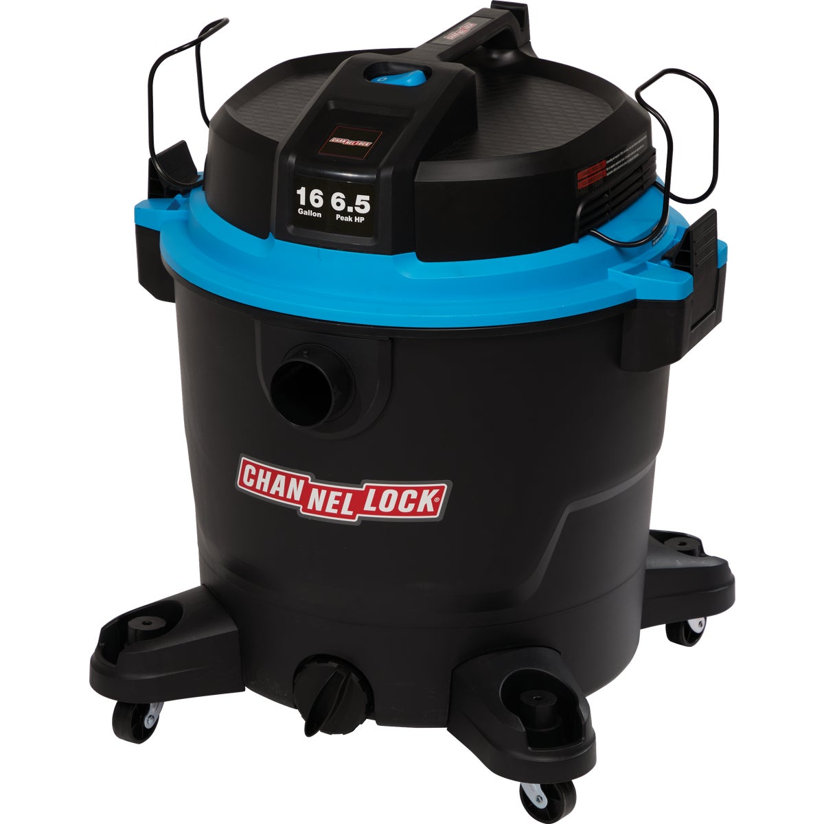 Channellock Pro 16 Gal. 6.5-Peak HP Wet/Dry Vacuum