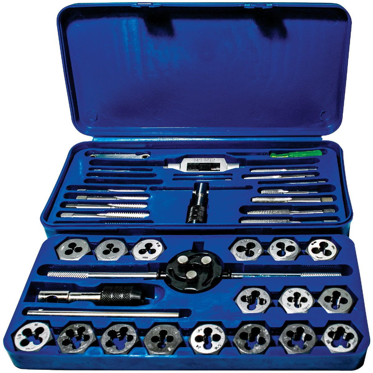 Century Drill & Tool Tap and Die Fractional Set (40-Piece)