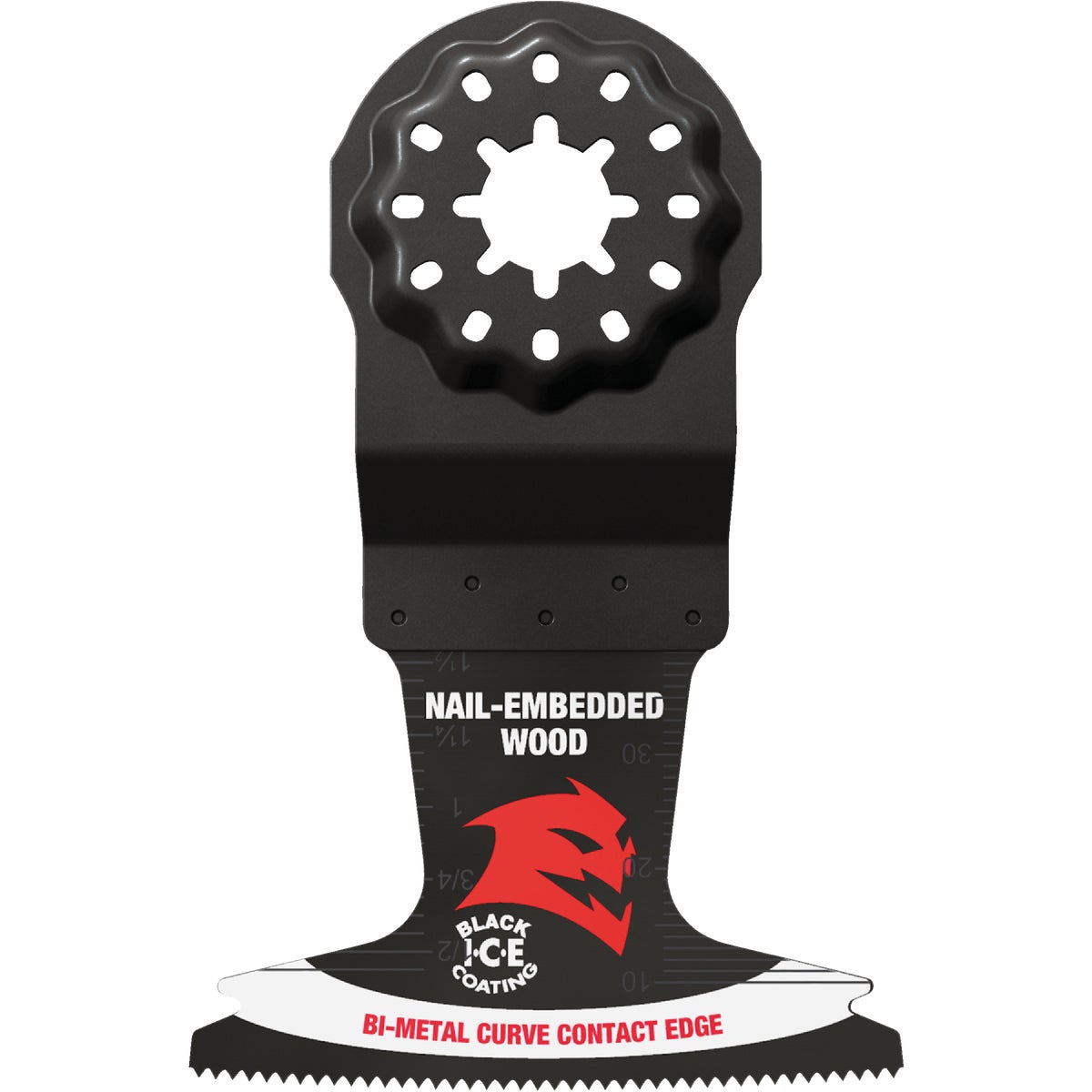 Diablo 2-1/2 in. Starlock Bi-Metal Oscillating Blade for Nail-Embedded Wood