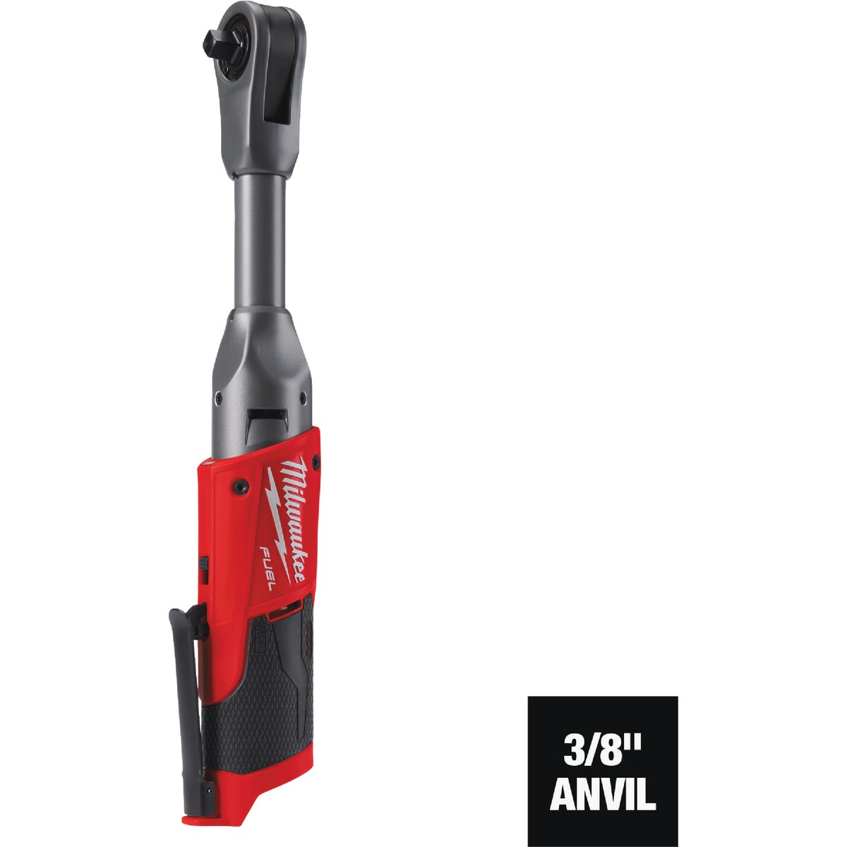 Milwaukee M12 FUEL 12-Volt Lithium-Ion Brushless 3/8 In. Extended Reach Cordless Ratchet (Tool Only)