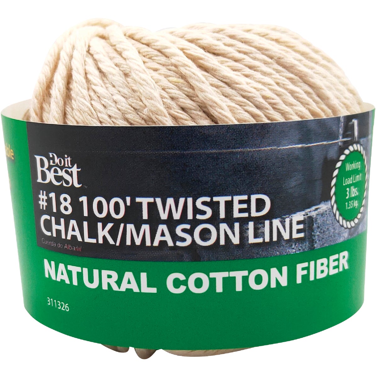 Do it 100 Ft. Twisted Cotton Chalk Line
