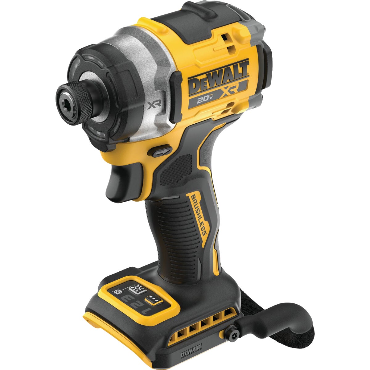DEWALT 20V MAX XR 1/4 In. 3-Speed High Torque Brushless Cordless Impact Driver (Tool Only)