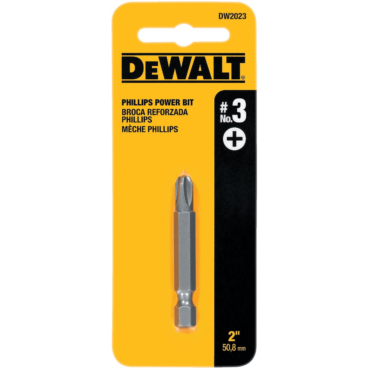 DEWALT Phillips #3 2 In. Power Screwdriver Bit