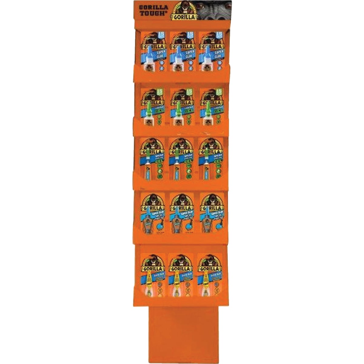 Gorilla Super Glue Combo 45 Piece Floor Display