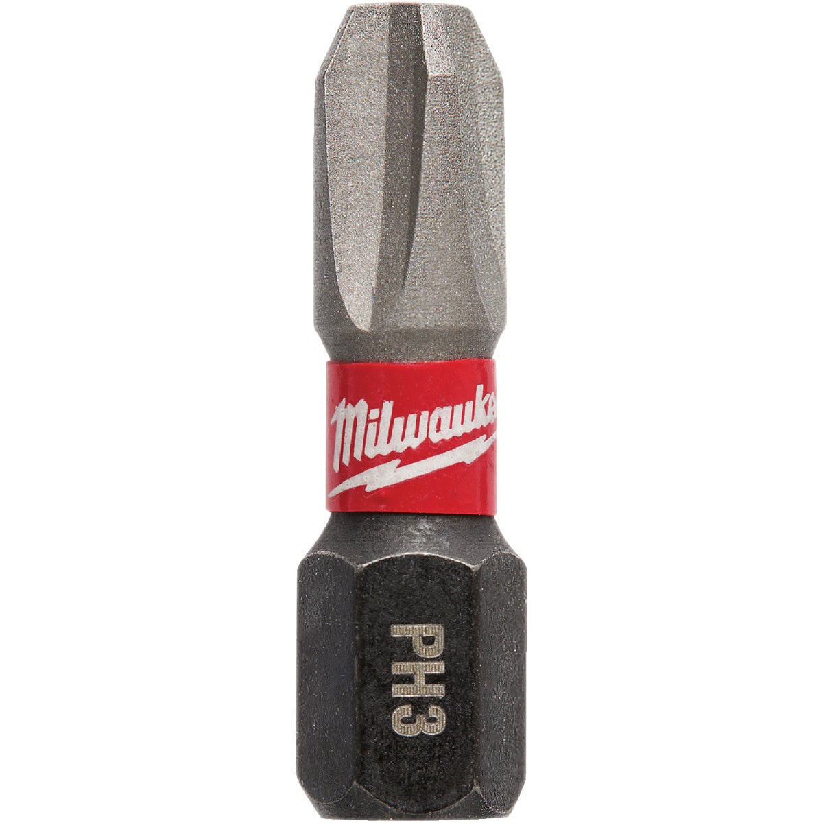 Milwaukee SHOCKWAVE #3 Phillips 1 In. Insert Impact Screwdriver Bit (Bulk)