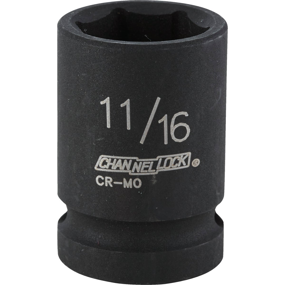 Channellock 1/2 In. Drive 11/16 In. 6-Point Shallow Standard Impact Socket