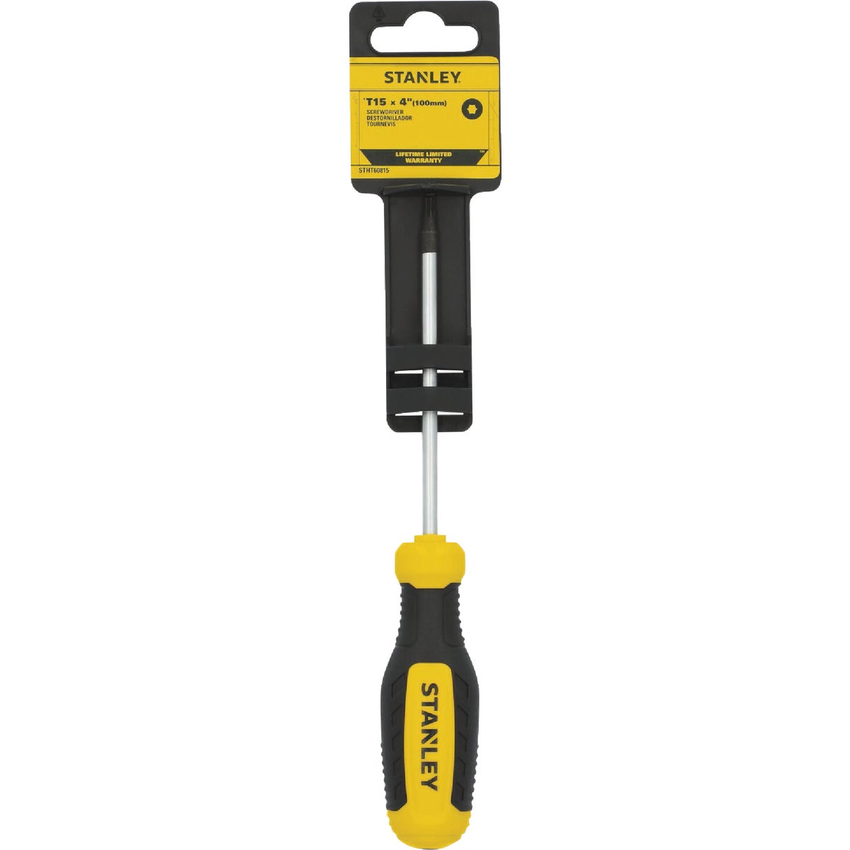 Stanley T15 x 4 In. Torx Screwdriver