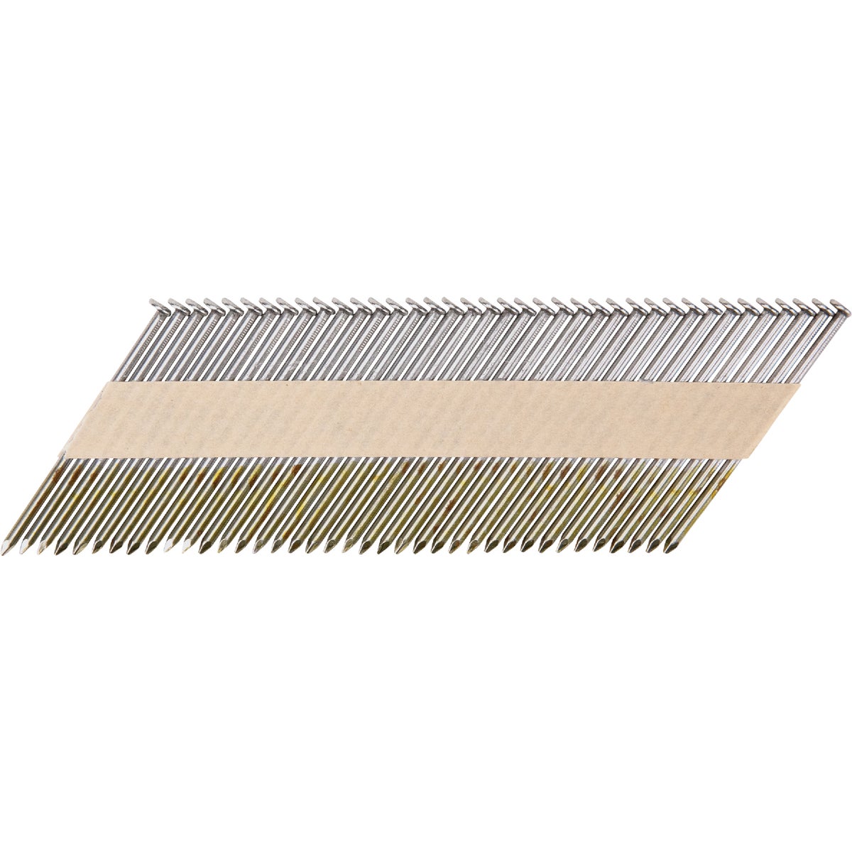 Pro-Fit 3 In. x 0.131 In. 30 Degree Paper Tape Smooth Shank Clipped Head Brite Framing Stick Nails (2500 Ct.)