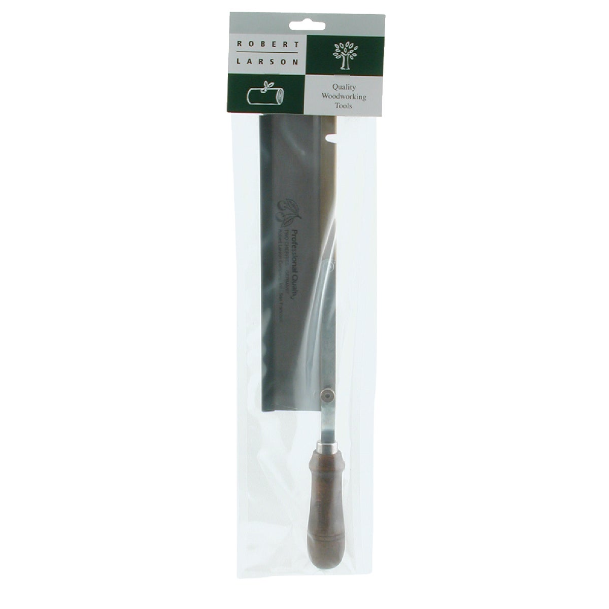 Robert Larson 10 In. L. Blade 15 TPI Wood Handle Reverse Dovetail Saw