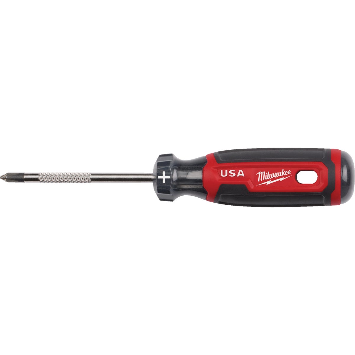 Milwaukee #1 x 3 In. Cushion Grip Phillips Screwdriver (USA)