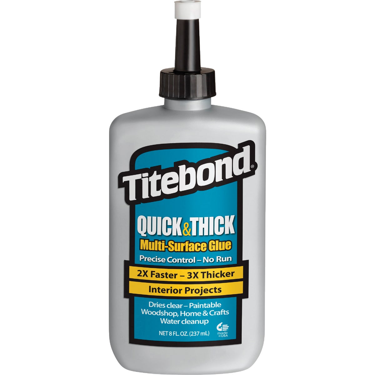 Titebond 8 Oz. Quick & Thick Multi-Surface Wood Glue