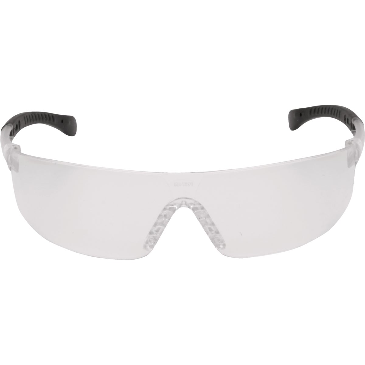 Pyramex Provoq Clear Frame Safety Glasses with Clear Anti-Fog Lenses