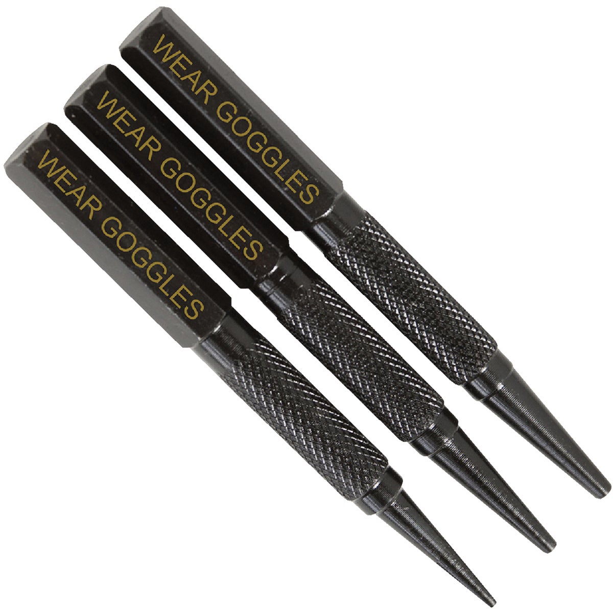 Dasco Assorted 5 In. High Carbon Steel Nail Set (3-Piece)