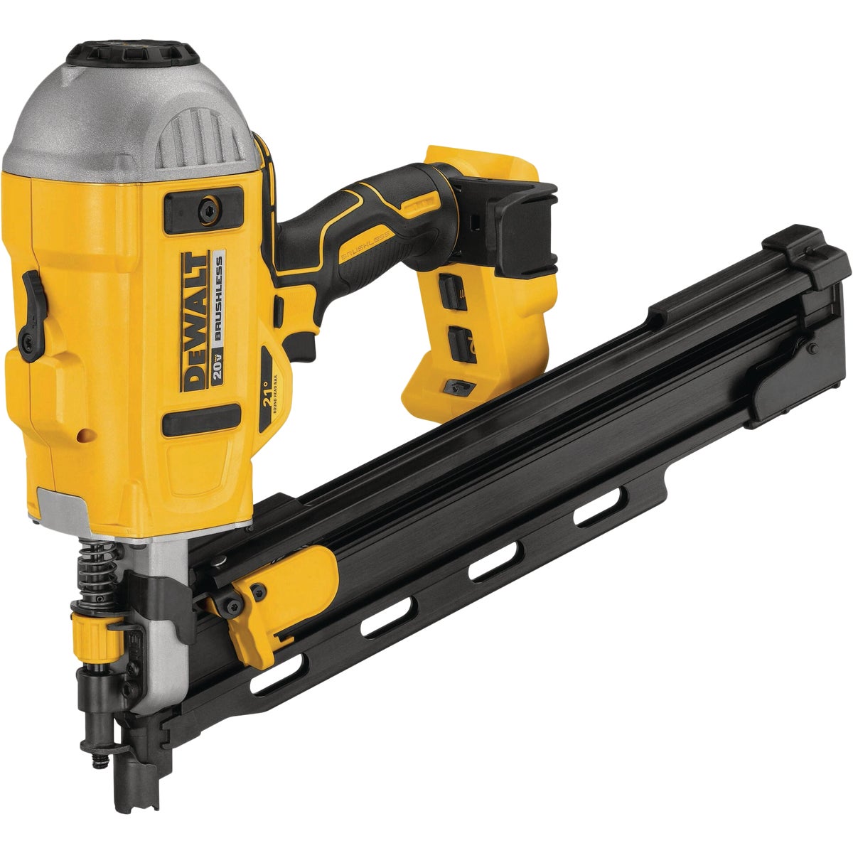 DEWALT 20V MAX Brushless 21 Degree Cordless Framing Nailer (Tool Only)
