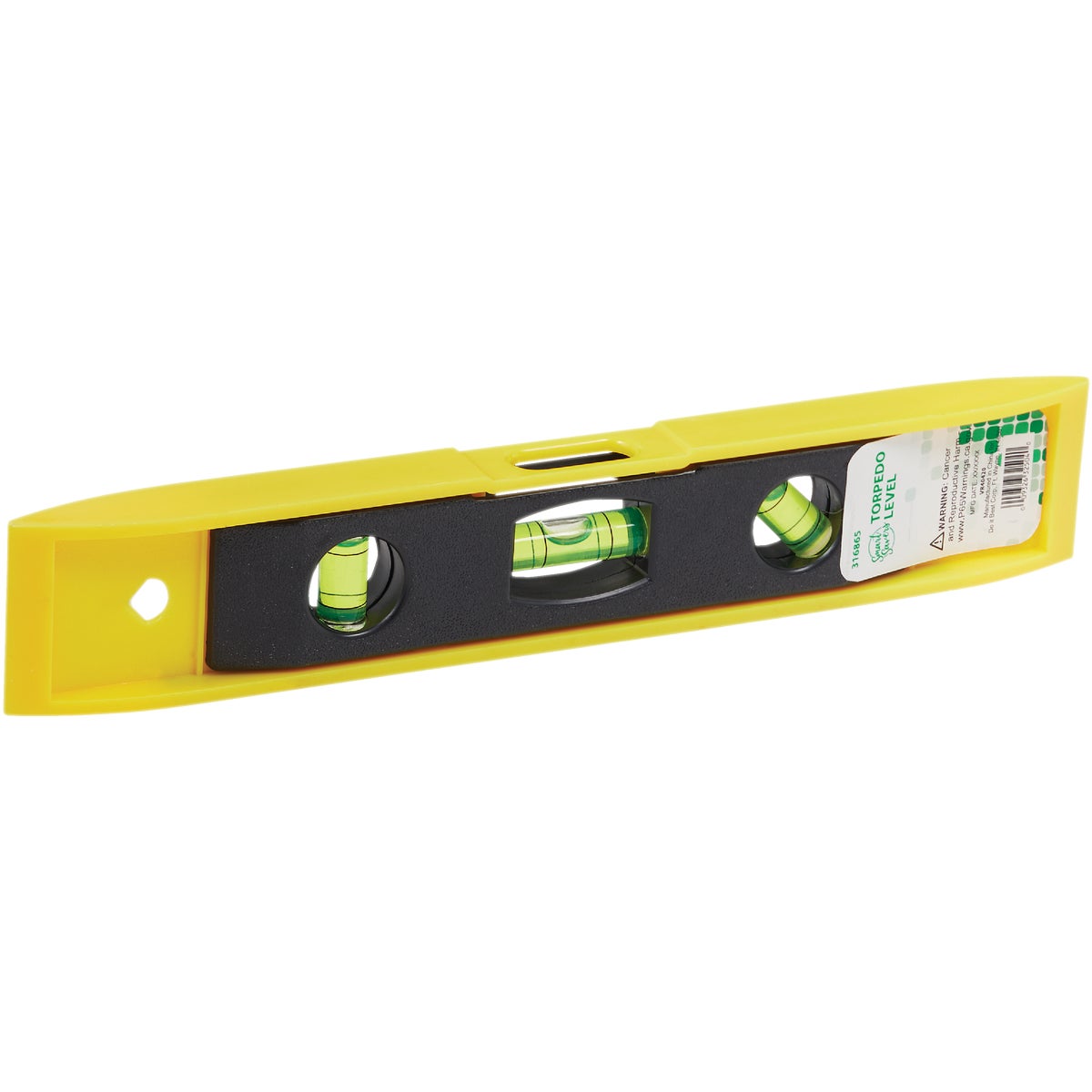 Smart Savers 9 In. Plastic Torpedo Level