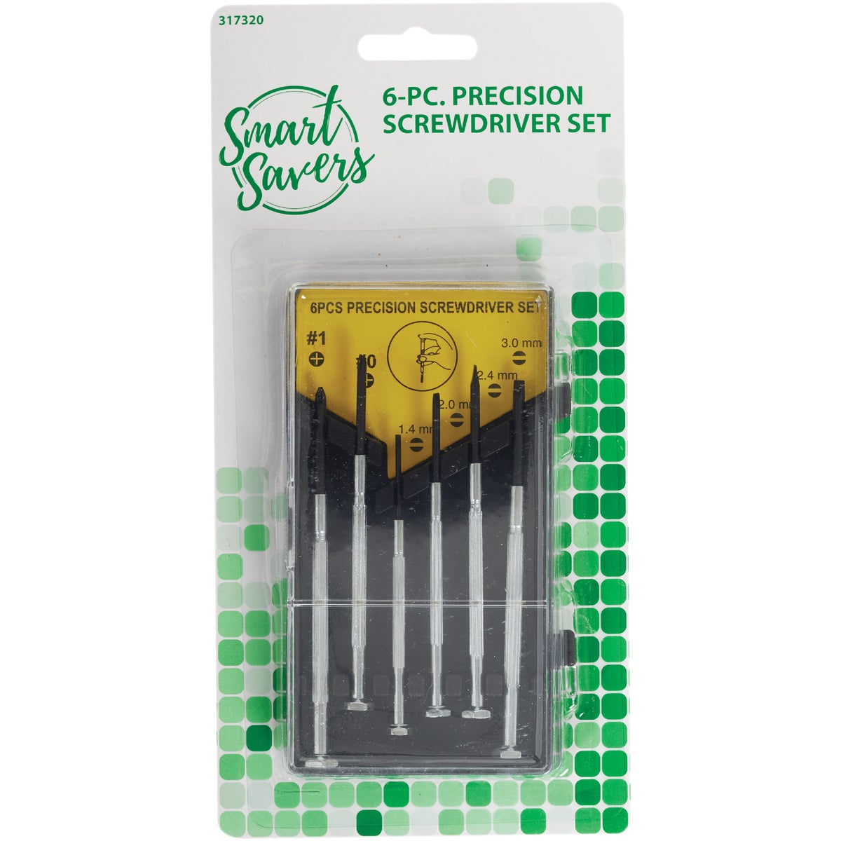 Smart Savers Precision Screwdriver Set (6-Piece)