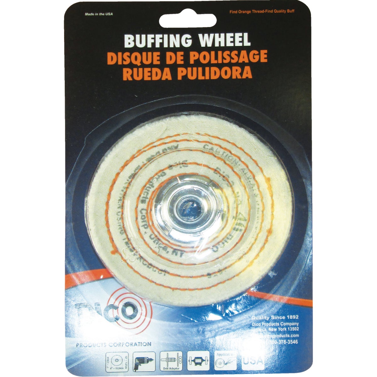 4″ SPIRAL WHEEL