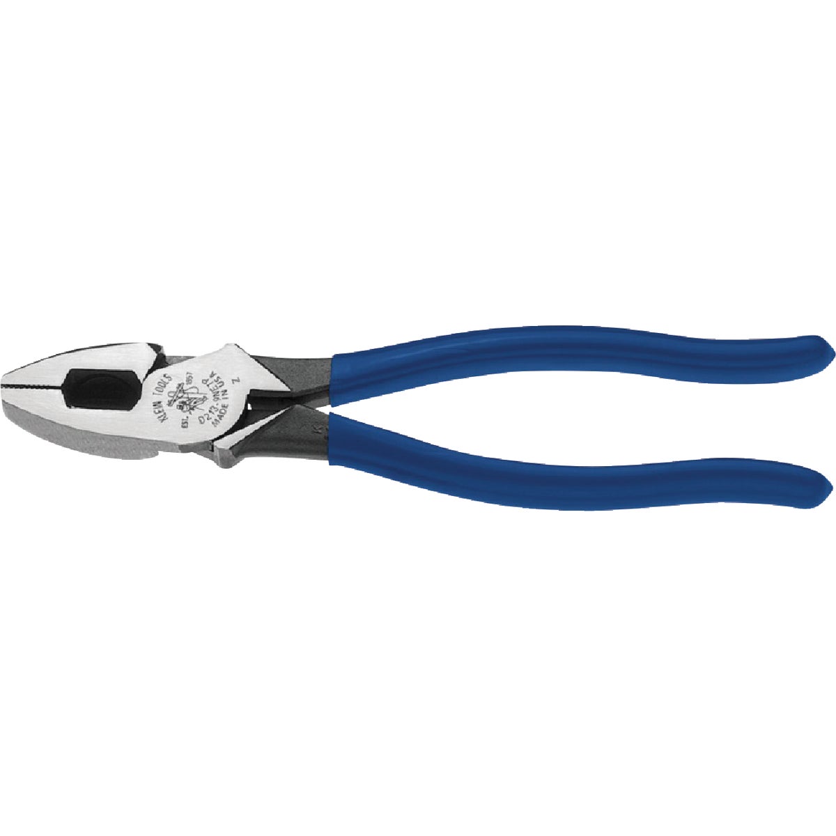 Klein 9-1/4 In. High-Leverage Fish Tape Pulling Linesman Pliers