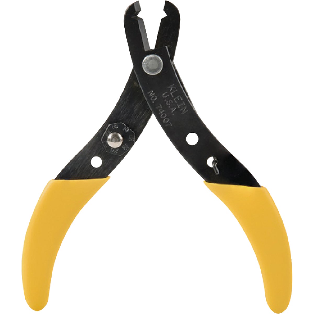 Klein 5-1/8 In. 12 AWG to 24 AWG Black Oxide Finish Wire Stripper
