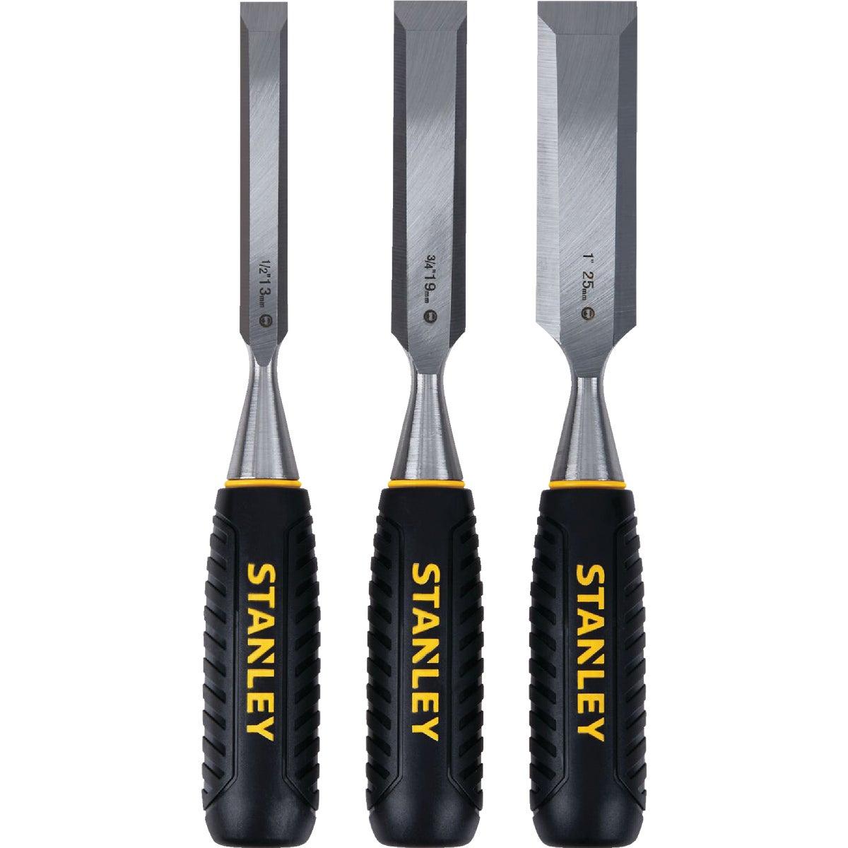 Stanley Wood Chisel Set (3-Piece)