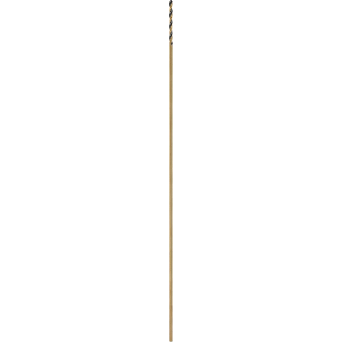 DeWalt 1/8 In. x 12 In. Black & Gold Oxide Drill Bit