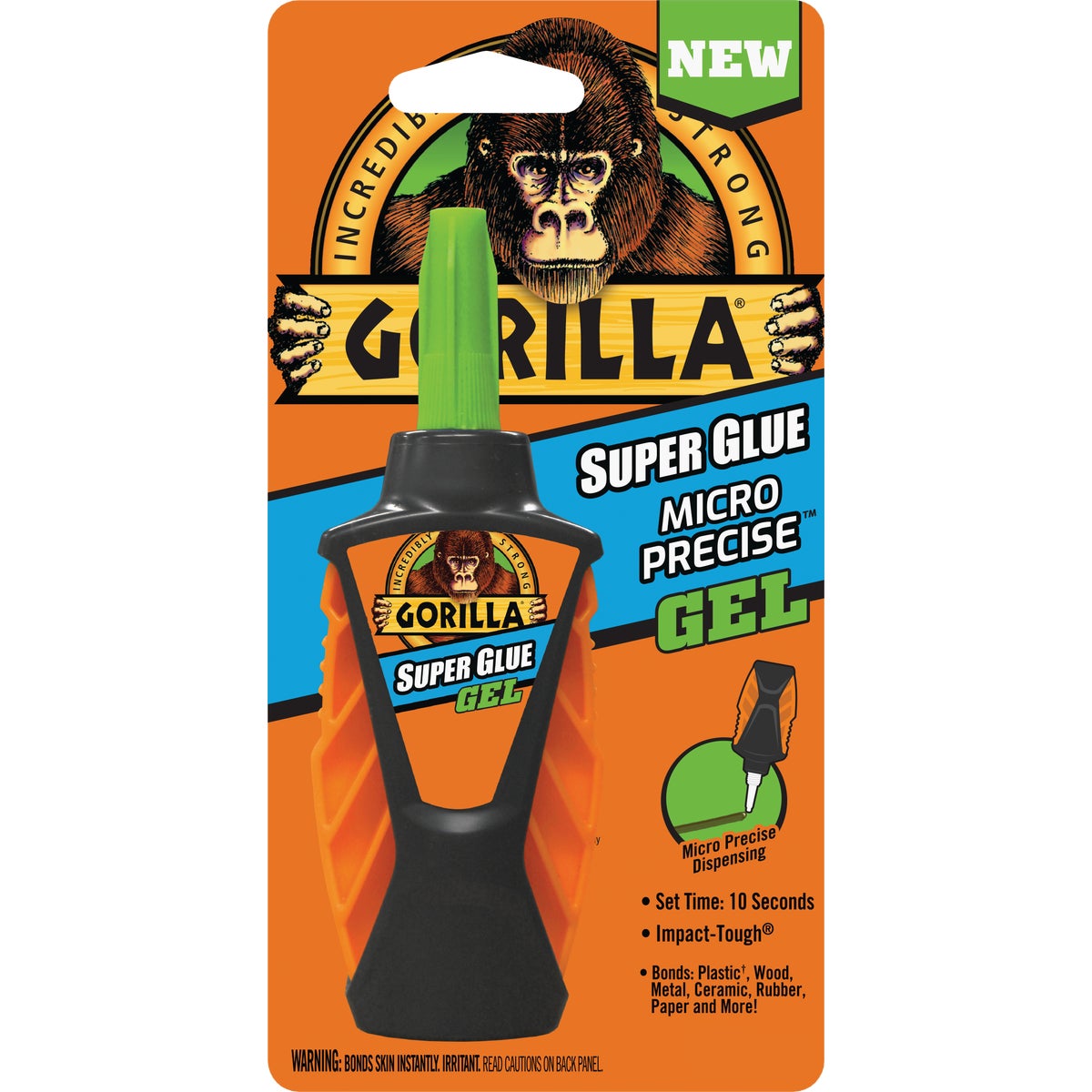 Gorilla 0.19 Oz. Gel Micro Precise Super Glue