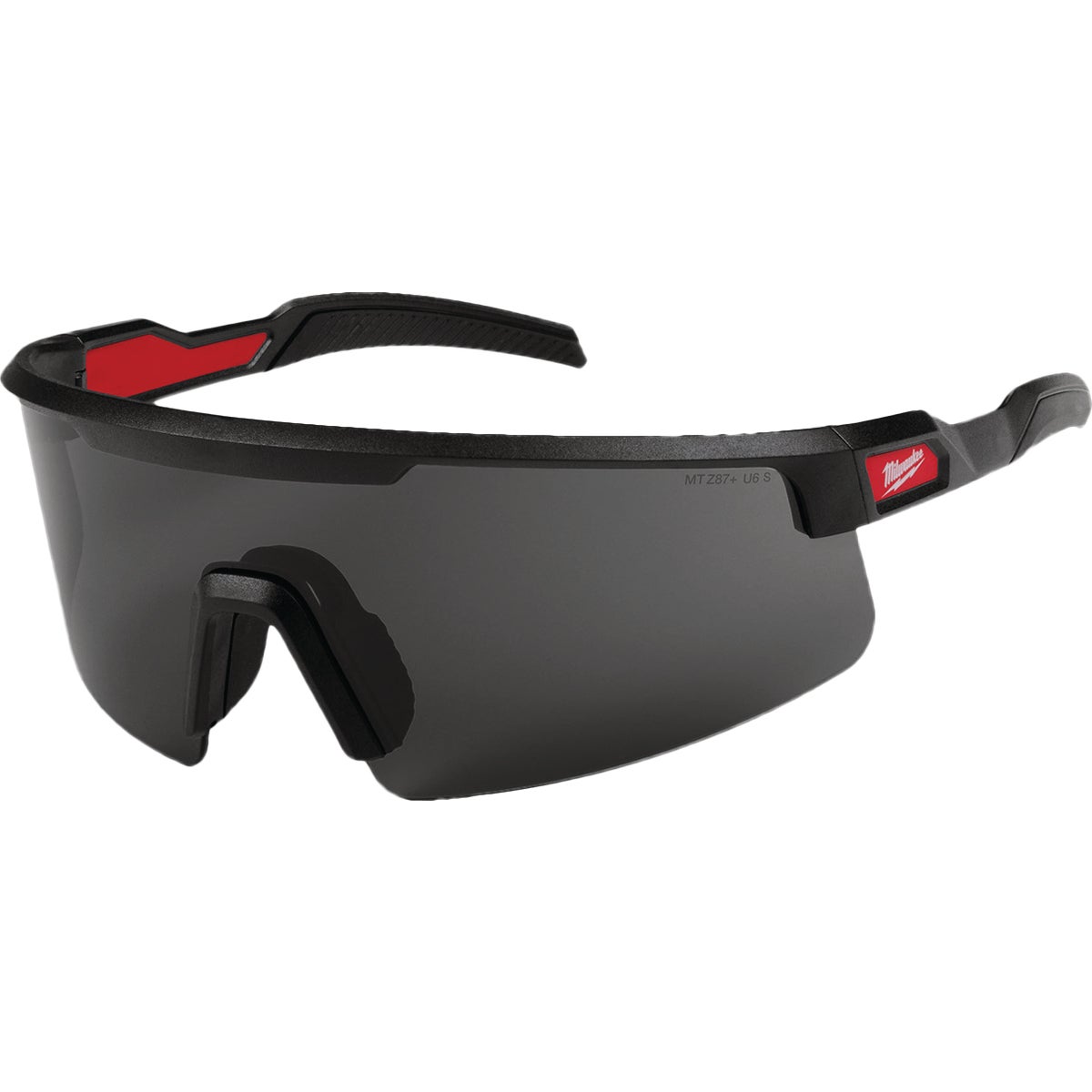 Milwaukee Wrap Around Safety Glasses with Tinted Anti-Scratch Lenses