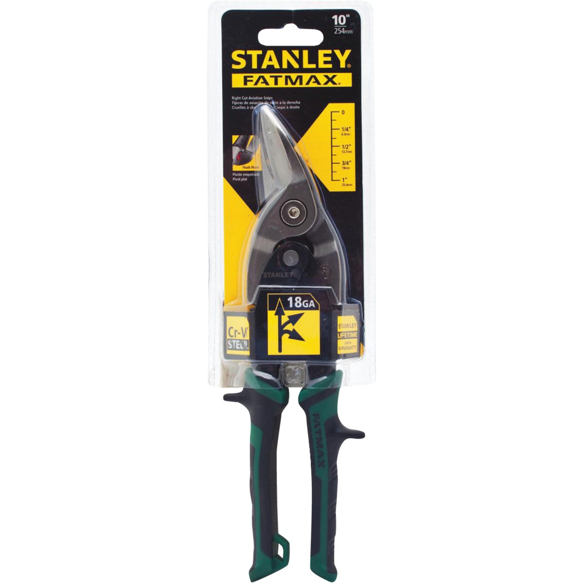 Stanley FatMax 10 In. Aviation Right Snips