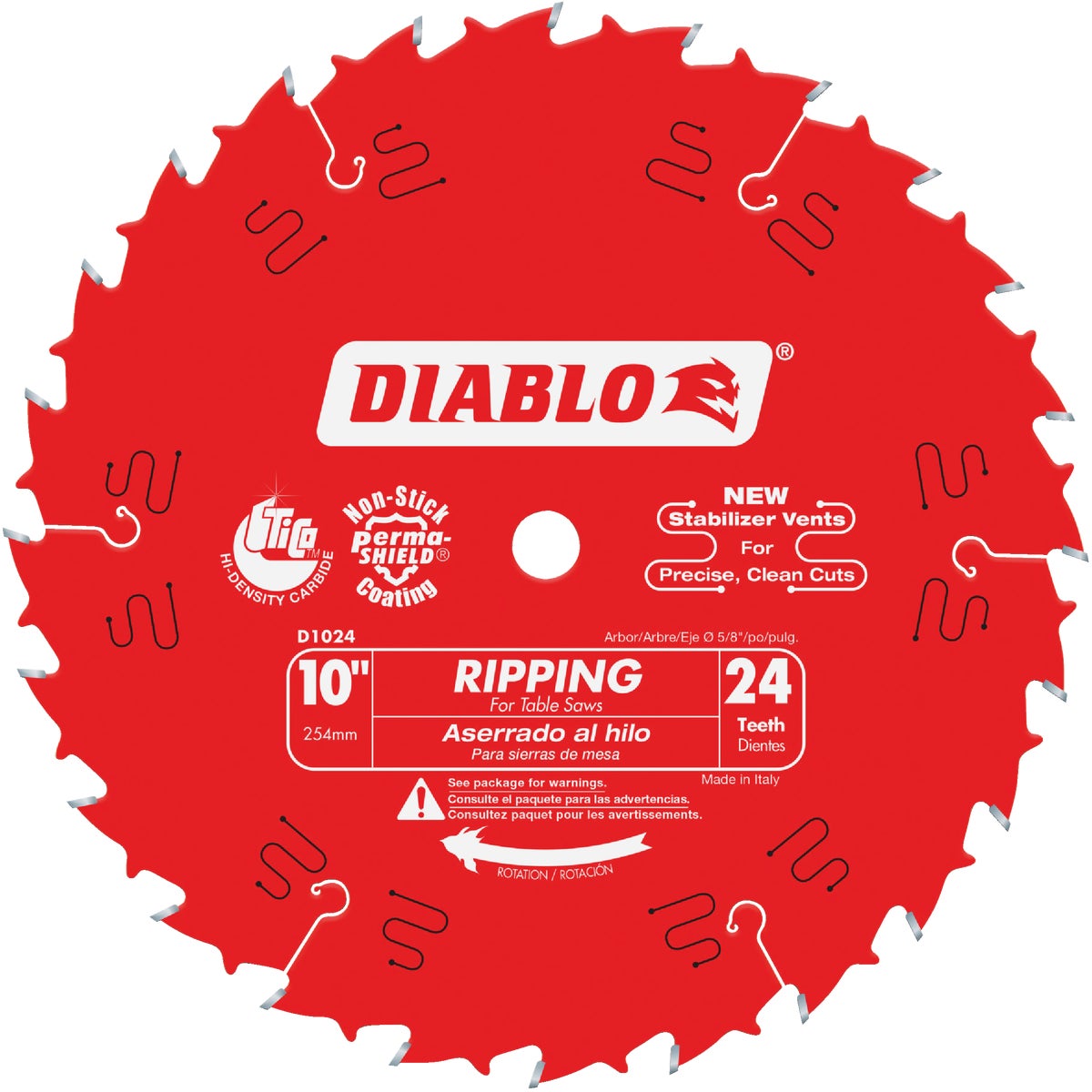 10″ 24T SAW BLADE