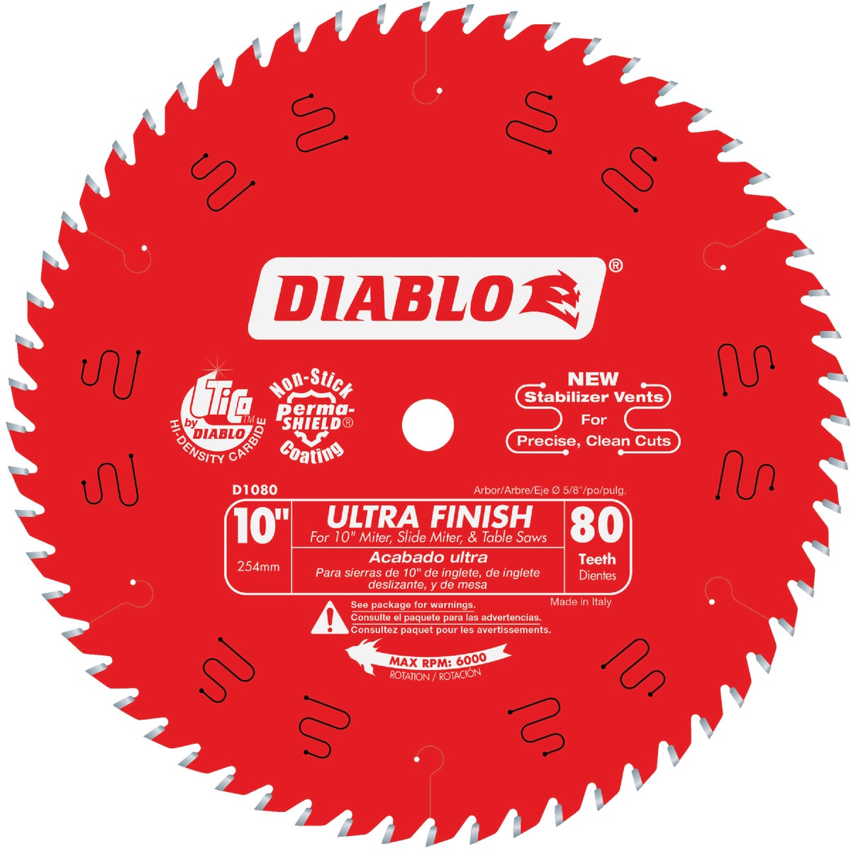 10″ 80T SAW BLADE