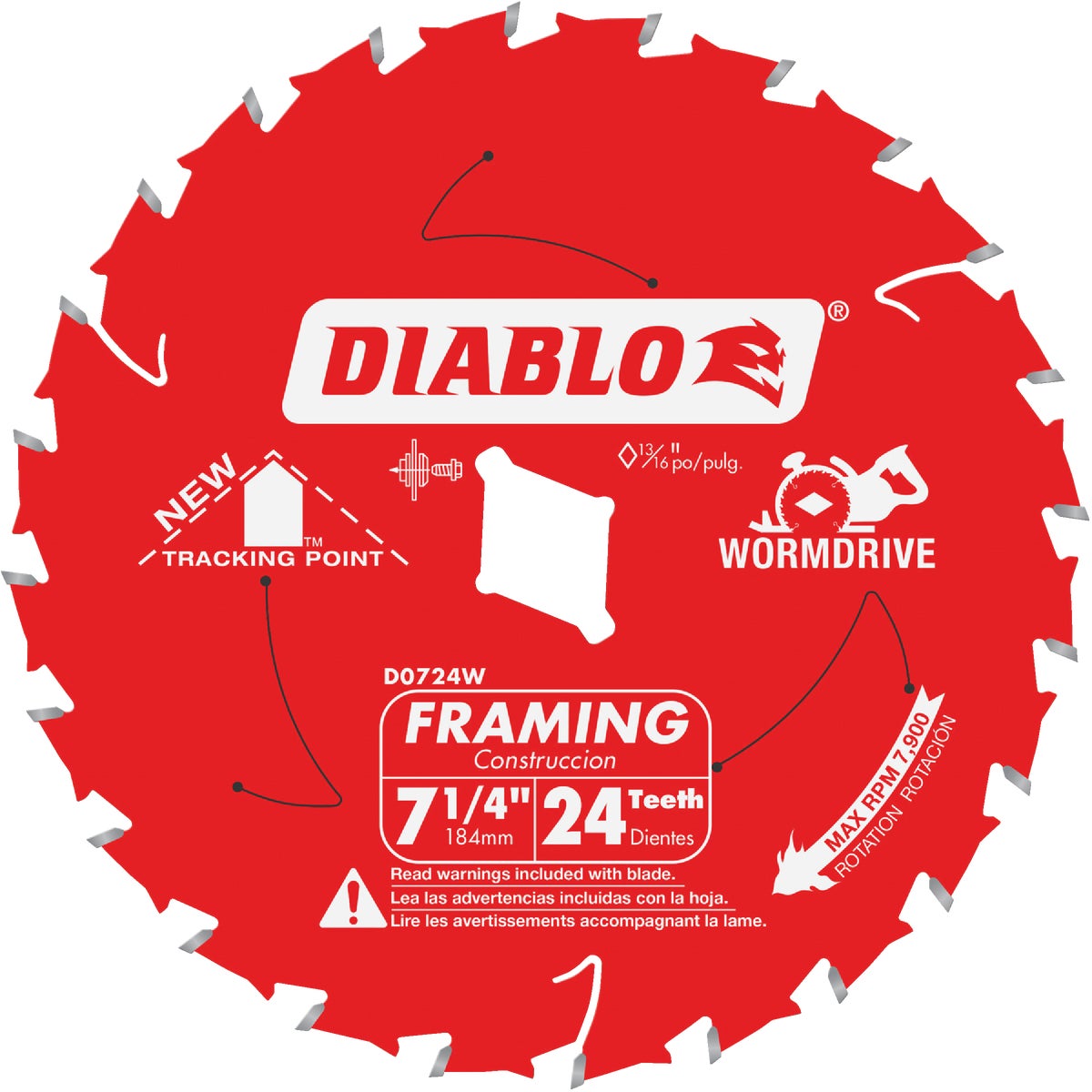 BULK7-1/4″ 24T SAW BLADE