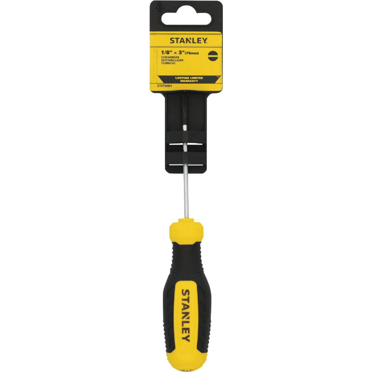 Stanley 1/8 In. x 3 In. Slotted Screwdriver