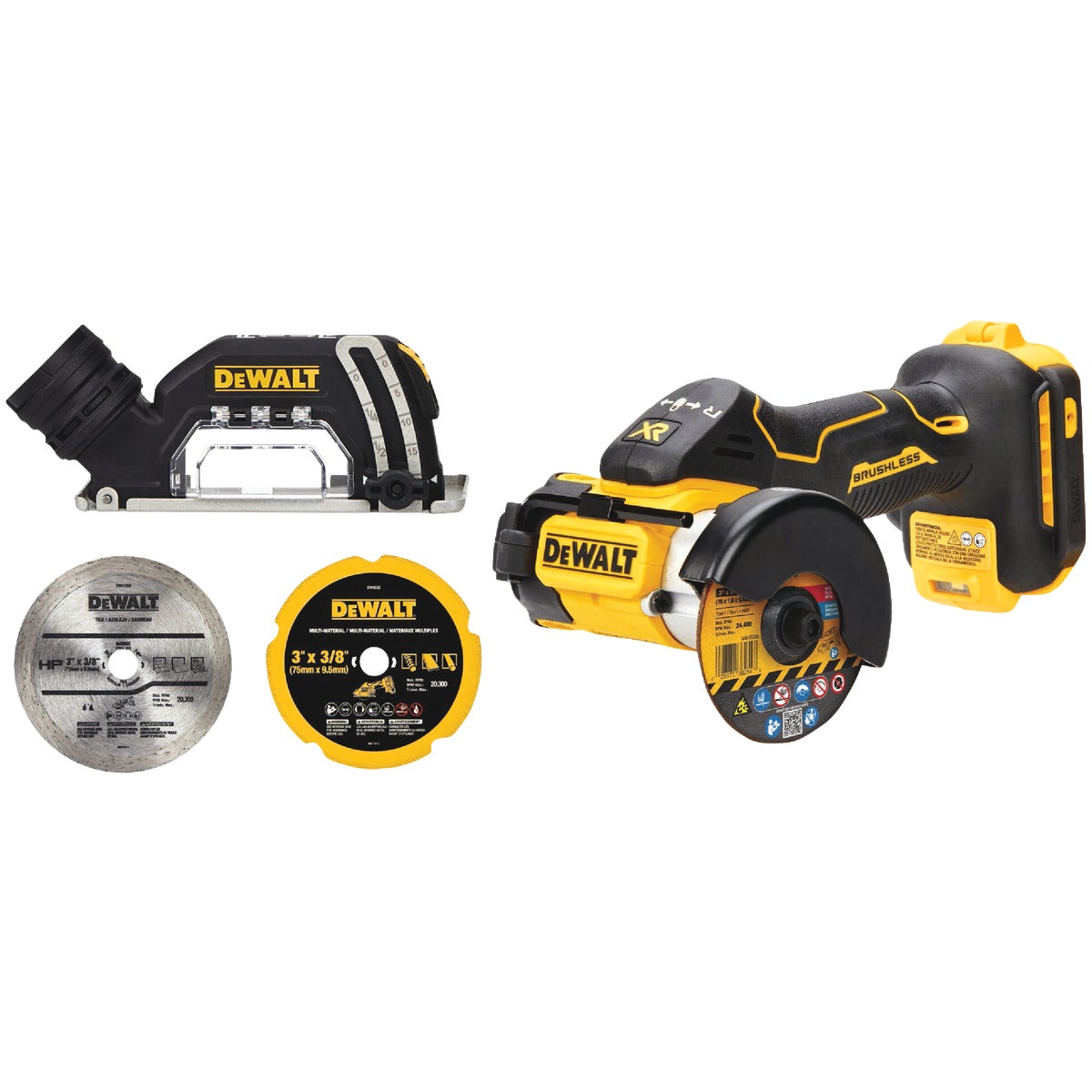 DEWALT 20V MAX XR Lithium-Ion 3 In. Brushless Cordless Cut-Off Tool (Tool Only)
