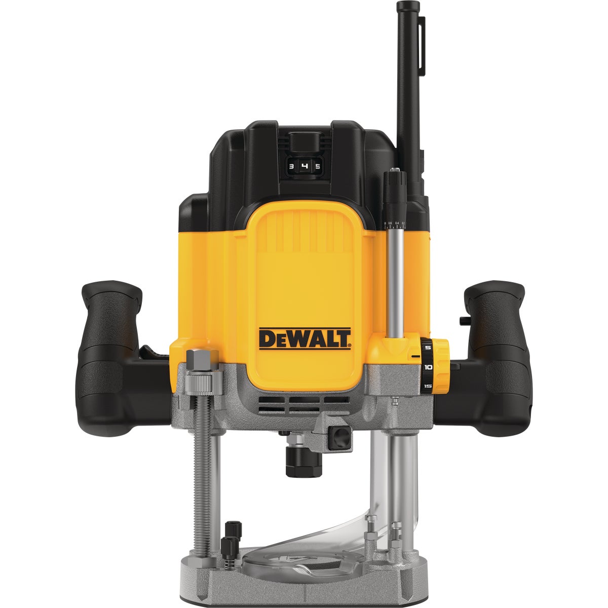 DEWALT 3 Peak HP/15A 9000 to 22,000 rpm Plunge Router