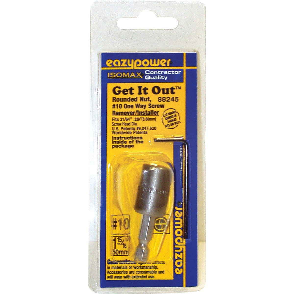 #10 SCREW & NUT REMOVER