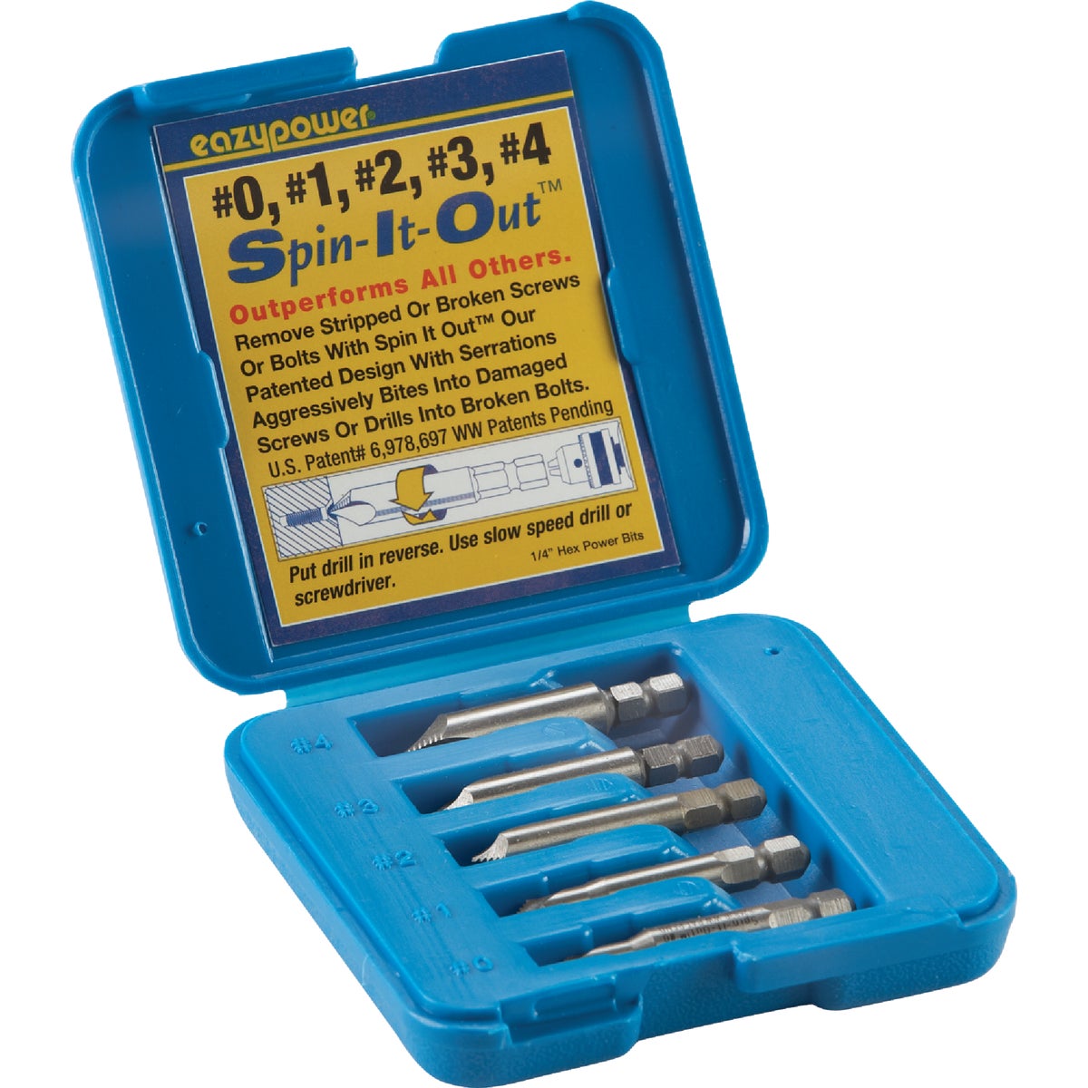 5PC SCREW REMOVER KIT