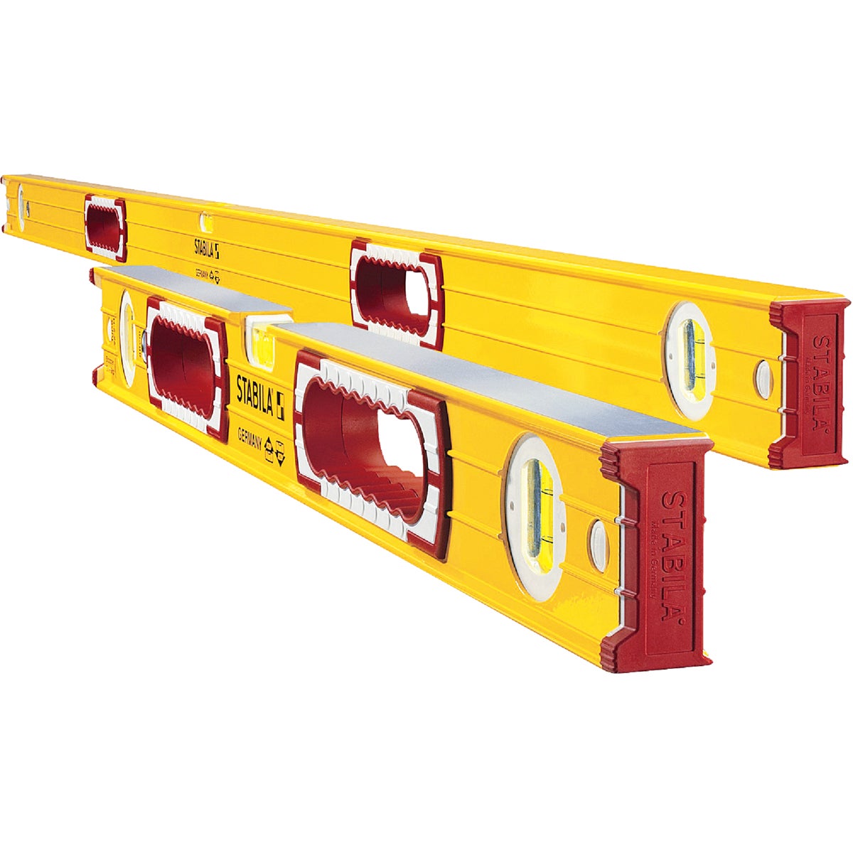 Stabila 58 In. and 32 In. Aluminum Heavy-Duty Level Set