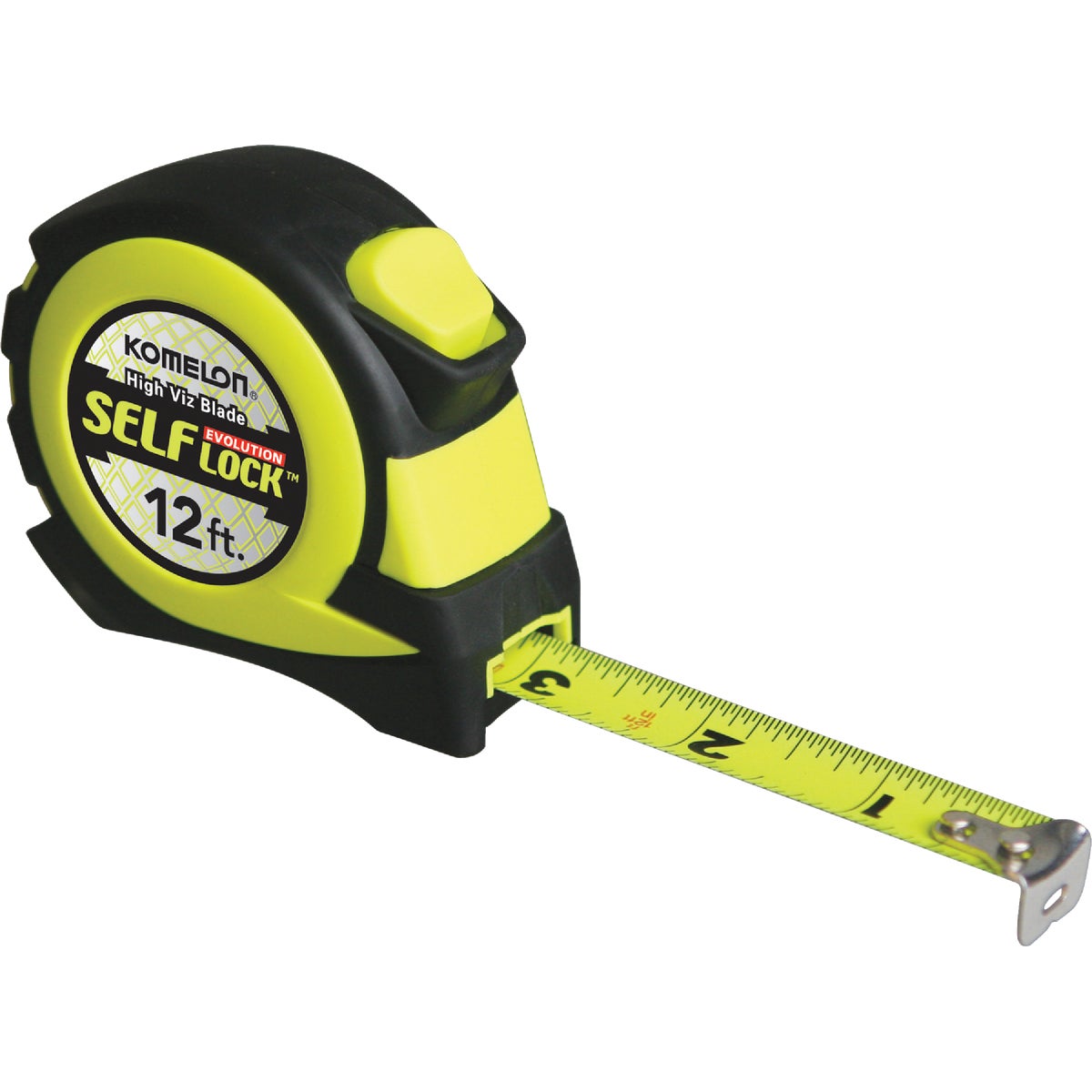 Komelon Evolution 12 Ft. Self-Lock Tape Measure