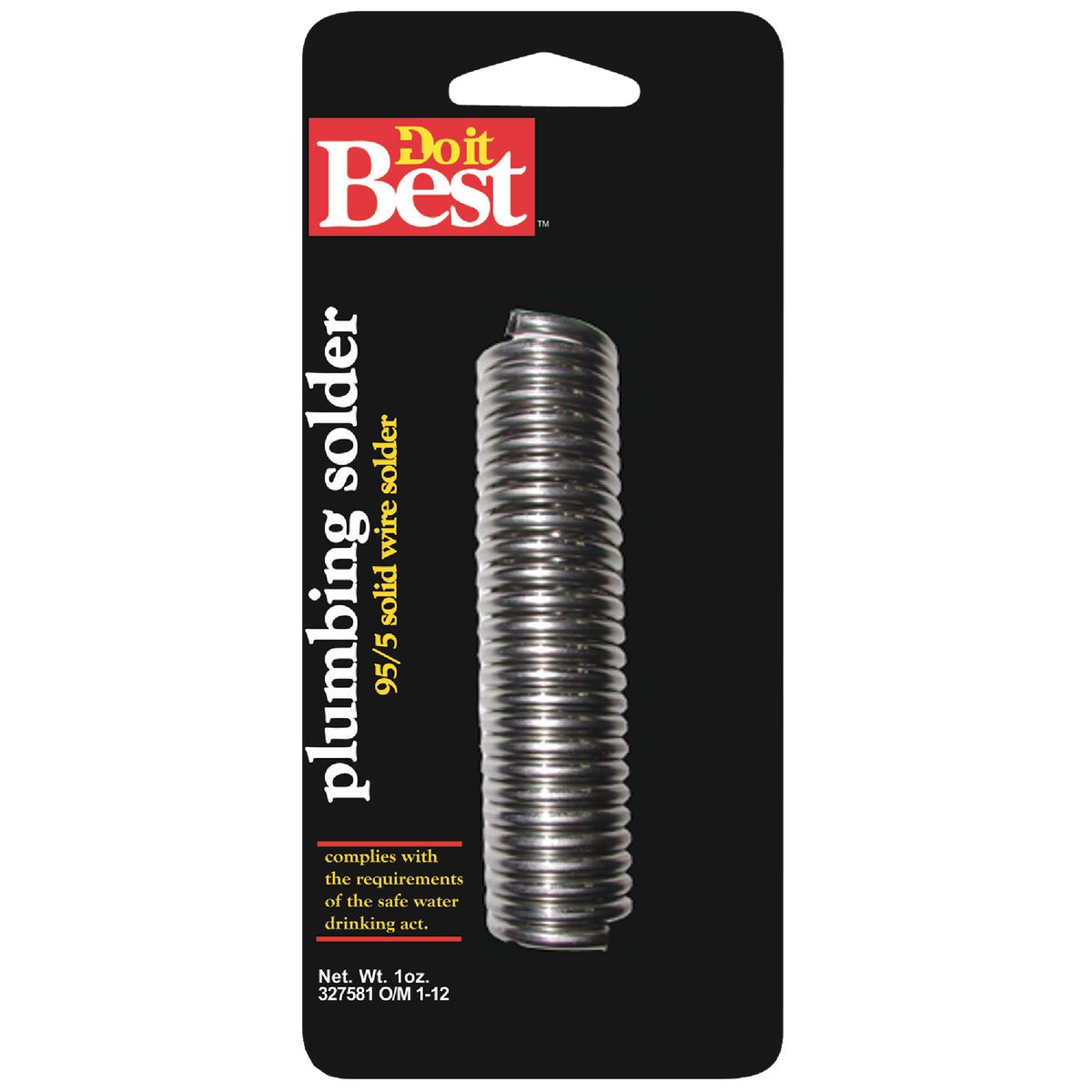 Do it Best 1 oz. Solid 95% Tin, 5% Antimony Solder