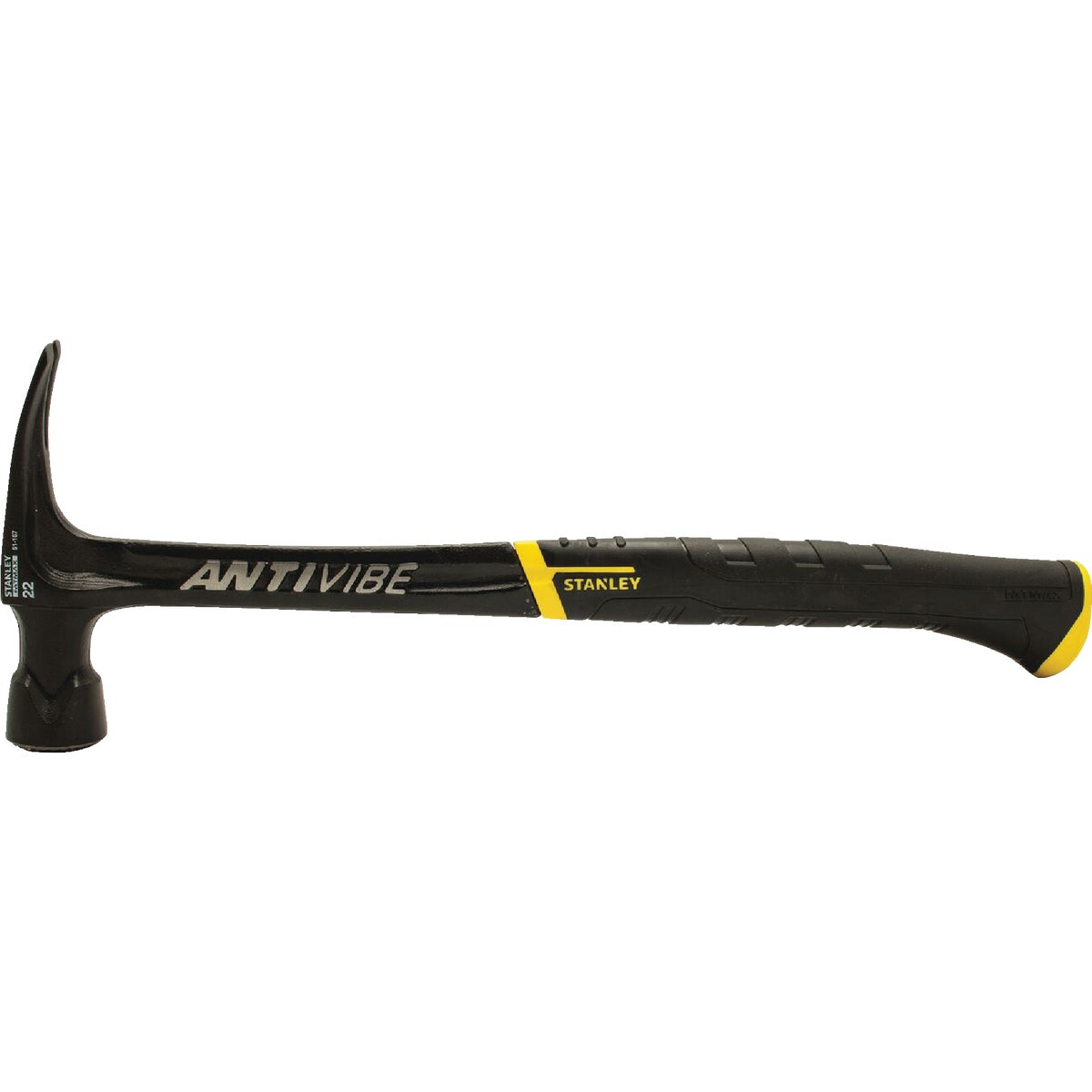 Stanley FatMax Anti-Vibe 22 Oz. Milled-Face Framing Hammer with Steel Handle