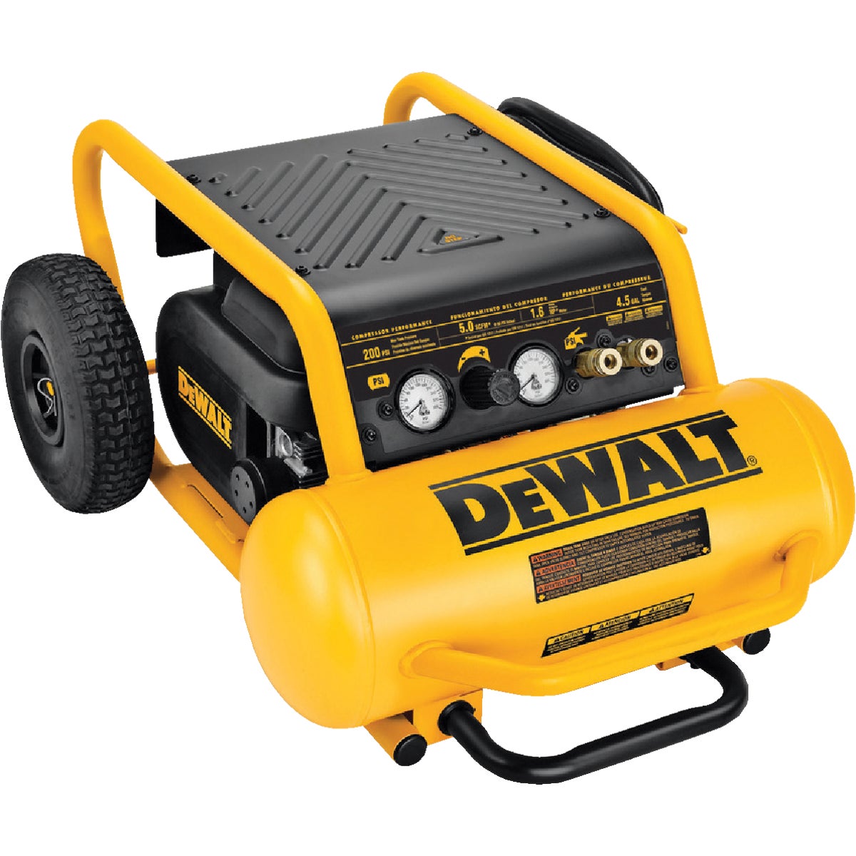 DEWALT 4-1/2 Gal. Portable 200 psi Air Compressor