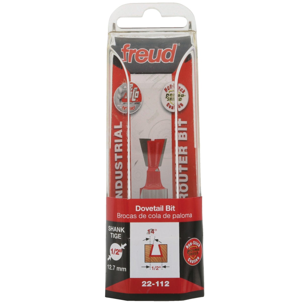Freud Carbide 1/2 In. Dovetail Bit