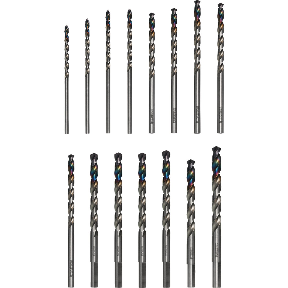 Diablo Metal Demon Drill Bit Set for Mild, Hardened & Stainless Steels (15-Piece)