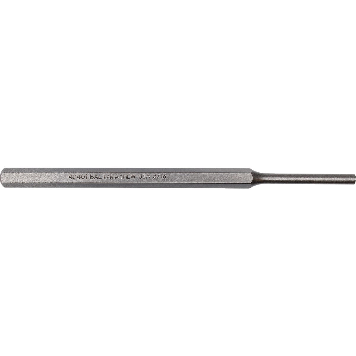 Dasco Pro 3/16 In. x 5-1/2 In. Alloy Steel Pin Punch