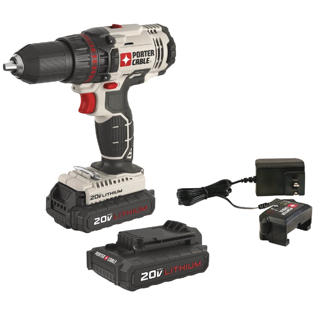 Porter Cable 20-Volt MAX Lithium-Ion Brushless 1/2 In. Cordless Drill/Driver Kit