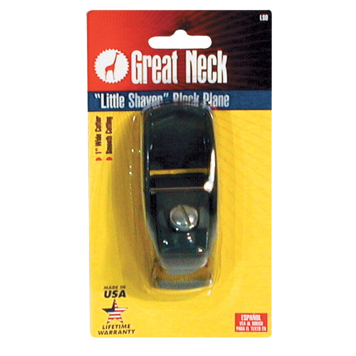 Great Neck 3-1/2 In. Mini Block Plane with 1 In. Cutter