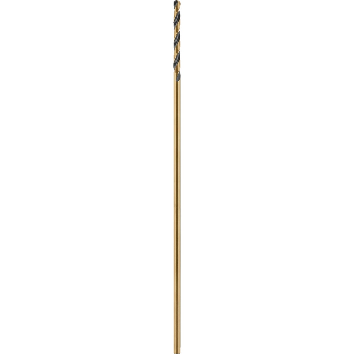 DeWalt 3/16 In. x 12 In. Black & Gold Oxide Drill Bit