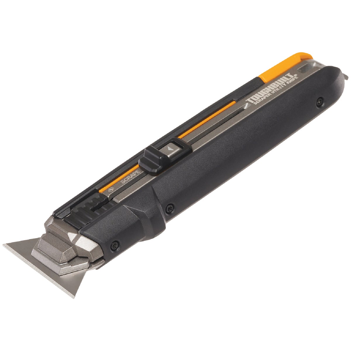 ToughBuilt Plastic Retractable Scraper Utility Knife