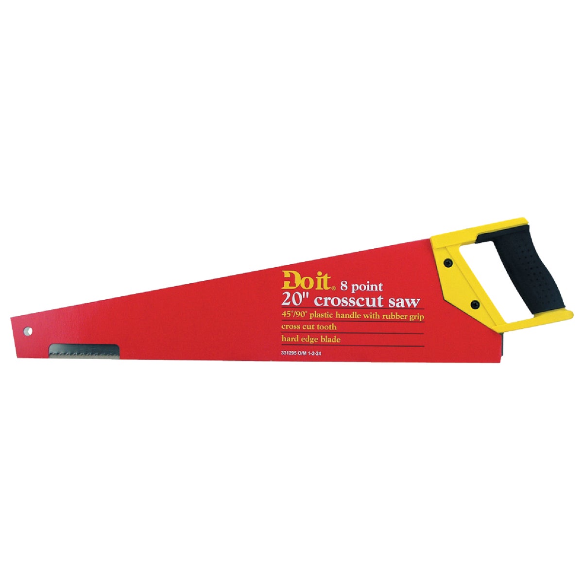 Do it 20 In. L. Blade 8 PPI Plastic Handle Hand Saw